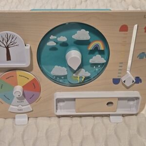 Lovevery Montessori Weather Board Wooden, Plan Ahead Parts Montessori